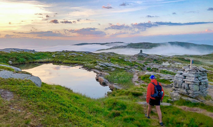 Norway Hiking - Vidden by Night at Summer